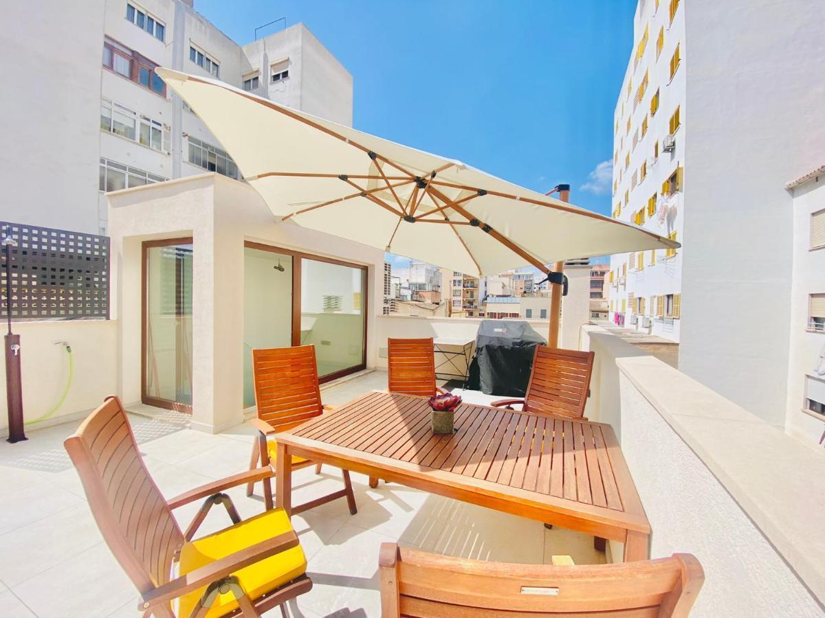 Hotel-Apartment With Big Terrace Palma di Maiorca Esterno foto